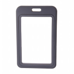 Skaidrus kortelės turėtojo darbo leidimo dėklas personalo slaugytojo asmens tapatybės ženklelio laikiklio kortelės apsauga juoda