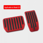 &bdquo;Tesla Model 3/Y&ldquo; aliuminio lydinio stabdys ir akceleratoriaus pedalas su nerūdijančio plieno atrama sportiniam pasirodymui. Model Y rest pedal