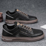 Mada Vyri&scaron;ki Laisvalaikio Batai Kvėpuojantys Balti Sportbačiai Mada Vairavimui Ėjimui Teniso Batai Vyrams Skate Plok&scaron;čiapadžiai 39 balta