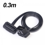OBD2 automobilio skaitytuvo prailginimo kabelis 26AWG OBD 8 gyslų 16 kontaktų vyri&scaron;kas ir moteri&scaron;kas prailginimo plok&scaron;čias laidas Universal Auto OBD2 prailginimo linija