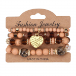 Bohemi&scaron;ko vandenyno įkvėpta kri&scaron;tolinė meilės apyrankė moterims kava