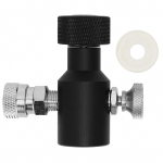 CO2 papildymo adapterio jungtis, skirta Soda Machime ASA atleidimo vožtuvui su 8 mm moterimi greitu atjungimu