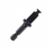 1/4 &scaron;e&scaron;iakampio koto adapterio vyri&scaron;ko sriegio varžtas gręžimo griebtuvui 6 mm, 10 mm, 13 mm 3/8 -24 unf