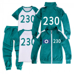 Vaikai, berniukai, mergaitės, filmai, žaidimai, spausdinimas ilgomis rankovėmis, užtrauktuku &scaron;varkas, paltas mar&scaron;kinėliai kelnės kelnės, rinkinys, apranga Helovino kosmetikos kostiumas 150cm