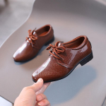 Batai Berniukams Vaiki&scaron;ki Odiniai Batai Pavasaris Ruduo Nauji Briti&scaron;ko Stiliaus Berniuko Vienviečiai Batai Madingi Pasirinkimo Batai Vaikų Batai 21-insole15.5cm
