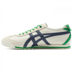Onitsuka Tiger Mexico 66 SD Odiniai Patogūs ir kvėpuojantys žemi laisvalaikio batai Unisex sportbačiai Balti Juodi Žali 1183B301-200 40