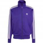 Adidas Originals Adicolor Dryžuotas Sportinis Striukė su Užtrauktuku Retro Vyri&scaron;ka Striukė Academy-Purple IY9897 XXXL