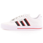 Adidas Neo Daily 3.0 Drobė Neslystantis Patvarus Lengvas Žemi Batai Riedlentėms Vyri&scaron;ki Kedai Balti Juodi Raudoni FZ3272 41⅓