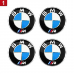 4 VNT. 56MM 60MM 65MM Automobilio emblemos Ratų centrinės dangtelio lipdukai BMW E28 E32 E34 E53 E64 F10 F20 F30 X1 X3 X5 X6 E71 E90 E91 56mm
