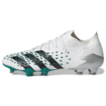 adidas Predator Freak.1 L Fg Eqt Futbolo Sportiniai Batai Balti/Žali/Juodi GW0749 41⅓