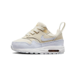 Nike Air Max 1 EasyOn Kūdikio/Mažylio &Scaron;viesiai dramblio kaulo meliono atspalvis Baltas Football Grey DZ3309-102 21