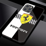 Grūdinto stiklo telefono dėklas lenktynėms, skirtas &bdquo;Ferrari 458 488 599 612 FF F12&ldquo;, skirtas &bdquo;iPhone 11 12 13 14 15 16 17Pro X XR XS Max Mini 7 8 Plus&ldquo; For iPhone 7Plus