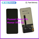 Pilnas LCD ekrano ir lietimui jautraus stiklo surinkimas, skirtas Huawei Y9a Nova y9a gray