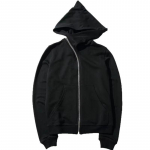 Pavasario Rudens Hoodies Vyrams Užtrauktukas Megztinis Harajuku Juodi Bėgiojimo Mar&scaron;kinėliai Hip Hop Swag Stilius Riedlentė Gatvės Apranga Apsiaustas Su Gobtuvu Striukė Paltai 3XL black