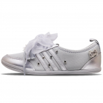Adidas Diona Baleto Audinio Neslystantys Atsparūs Dilimui Žemi Kateboardo Batai Moteri&scaron;ki Sidabriniai JR7319(KomandaF-) 36
