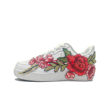 Nike Air Force 1 Gėlėtas Laukinių Skyrių MH Plan Auk&scaron;tį Didinančios Dilimui Atsparios Žemos Aulo Riedlentės Batai Unisex Baltos CW2288-111(Komanda603-) 39 white
