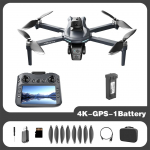 2026 Dronas Tikras GPS 8K Kamera XT606 MAX Nuotolinio Valdymo Pultas WIFI RC Kvadrokopteris Kliūčių Vengimas 8K HD Dviguba Kamera Be&scaron;epetėlis 5G FPV Drono Žaislas 4K 1 battery With GPS