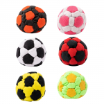 6 mink&scaron;tų audinių futbolo stiliaus kamuoliukų rinkinys pradedantiesiems ir laisvalaikio žaidimams Freestyle Footbag rinkinys naudojimui patalpose ir lauke One Size