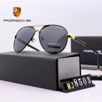 Automobiliniai poliarizuoti akiniai nuo saulės Silikoninis nosies atramas Akiniai nuo saulės Porsche Cayenne Panamera Macan 911 718 Taycan Boxster Cayman 918 Pajun gray