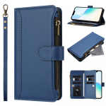 Dėl Redmi Note 17 Pro 5G dėklas su keliomis kortelių angomis Coque Redmi Note 17 Pro Max 15 Pro Plus piniginei su užtrauktuku, atverčiamas dangtelis su dirželiu Redmi note 15 5G