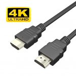 HD 1080P 3D garso ir vaizdo sinchronizavimo HDMI kabelio adapteris 1M juoda