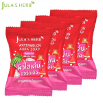 Jula's Herb Watermelon Aura Soap 60 g x 4 pcs - Thai