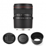Andoer 85 mm F1.8 vidutinis teleobjektyvas, didelės diafragmos viso kadro portreto objektyvas rankinis fokusavimas E-Mount