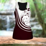 3D lenktų gėlių spauda Moterų treniruotės jogos sporto salėje marginti vasaros sportiniai mar&scaron;kiniai didelio dydžio liemenės 7XL &scaron;viesiai žalios spalvos