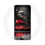 Coque pour Xiaomi Redmi Note 5 Pro Formule 1 Sebastian Vettel Pilote automobile F1 Rouge