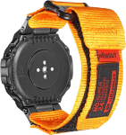 Laikrodžių apyrankės, suderinamos su Huami Amazfit T-Rex / T-Rex 2 / T-Rex Pro / T-Rex Ultra, tvirtas nailoninis sportinis dirželis su austinės kilpos dizainu T-Rex 2