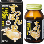 Japonija ORIHIRO papildas mink&scaron;tas vėžlys grūdas 120 kapsulių s491