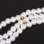 Prabangūs vintažiniai trijų sluoksnių dirbtinių perlų apykaklės korėjieti&scaron;ki karoliai moterims, skirti papuo&scaron;alams, dovanoms