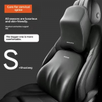 Automobilio galvos atlo&scaron;as su dideliu juosmens palaikymu, pagalvė pečiui, pagalvė kaklui, atminties putų pagalvėlė automobiliui. Headrest + Lumbar Support (Class S Comfort)