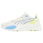 Puma RS-X Efekt Balti Mėlyni Neono Geltoni Unisex Sportbačiai 390048-02 35.5