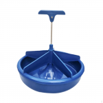 Pig Feeder Waterer, Livestock feed Bowl,Slots Piglet Feeding Trough, Food Tray, for Poultry,