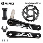 RIRO Tarptautinis GXP Kalnų dviračio priekinis žvaigždžių blokas: Tu&scaron;čiaviduris integruotas aliuminio lydinio &scaron;vaistiklis 175mm