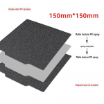3D spausdintuvo priedai: Dvipusis PEI magnetinis plieno lak&scaron;tas su mink&scaron;ta spyruoklinio plieno platforma.