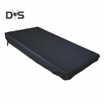 Kornhole lentos uždangalas su ypač didelėmis ki&scaron;enėmis, tvirtas, UV atsparus, vandeniui atsparus, oksfordo audinio, 4 x 2 pėdų (12,7 x 6,2 m) lauko kornhole lentos apsauginis uždangalas. juoda