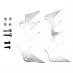 Apsauginis dantis vidinis i&scaron;orinis pjovimo dantis nerūdijančio plieno dantis atsarginės dalys Stihl MS660 MS460 MS440 066 046 044 grandininiam pjūklui sidabras