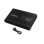 3,5 colio SATA kietojo disko korpusas USB 3.0 didelio greičio kietojo disko dėklas JAV ki&scaron;tukas black