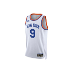 Nike NBA New York Knicks RJ Barrett Klasikinės versijos mar&scaron;kinėliai Balti/Mėlyni Vyri&scaron;ki Streetwear DB4121-100 XXXL