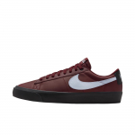 Nike Zoom Blazer Low Pro GT SB Tamsiai Raudonos Spalvos Vyri&scaron;ki Sportbačiai Juodi &Scaron;viesiai Mėlyni DV1226-600 36.5