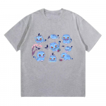Kpop Demonų Medžiotojai Tigras Mar&scaron;kinėliai Merch Kpop Medžiotojai Tigro Gerbėjai Top Miela Gyvūno Dovana Medvilniniai Mar&scaron;kinėliai Unisex Anime Estetiniai Drabužiai S