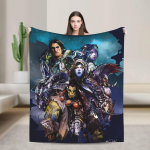 World of Warcraft, WOW Žaidimo Antklodė Kokybi&scaron;ka Super &Scaron;ilta Mėtoma Antklodė Žiemos I&scaron;kylos Lauke Grafinė Lovatiesė 30x40in