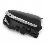 Replacement Left Side Rearview Mirror Bottom Cover with Trim Compatible with For Toyota For Camry 2018 to Models