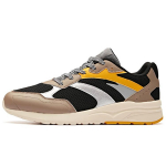 ANTA Running Shoes Men's Low top Black/Brown/Yellow/Silver 91918868-2 40