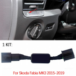 Automatinio variklio sustabdymo ir paleidimo sistemos i&scaron;jungimo įrenginio valdymo jutiklio ki&scaron;tukas Sustabdymo at&scaron;aukimas Skoda Fabia MK3 Typ NJ 2015 2016 2017 2018 2019