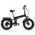 Elektrinis dviratis Suaugusiems 1000W Vyri&scaron;kas 48 v13ah Baterija E-Mountain ebike , 20 colių 4.0 Stori Padangų Vyri&scaron;kas Elektrinis Dviratis juoda