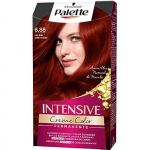 Dažai - SCHWARZKOPF - Palette Intense Cr&egrave;me - Atspalvis 6.88 - Rubino Raudona - Tekstūra Kremas