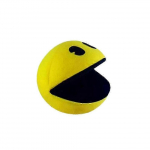 15cm Pac-Man pliu&scaron;inis žaislas Pixelinis filmo personažas Dovana